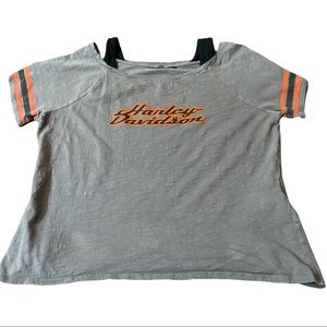 Harley Davidson top straps women’s XL motorcycle biker wear